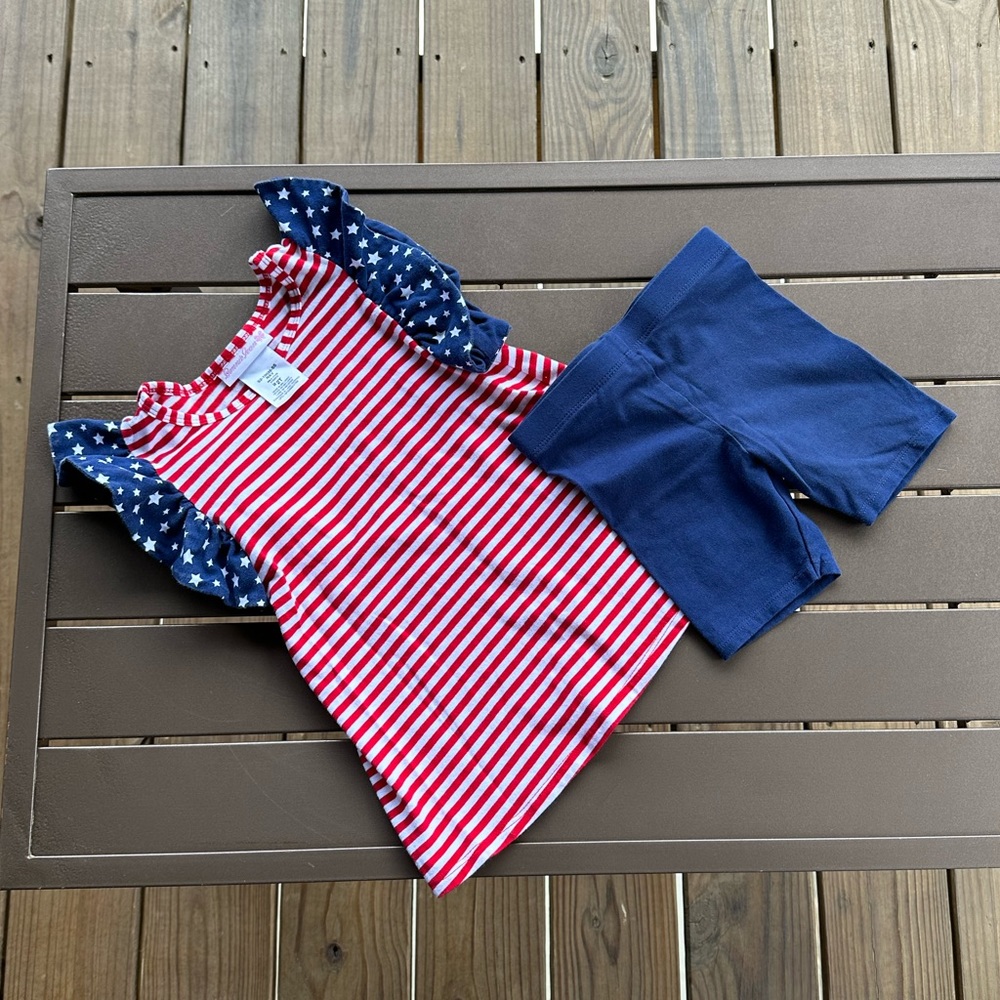 Bonnie Jean Patriotic Set Size 2T